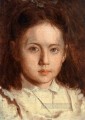 Retrato de Sonya Kramskaya, la hija del artista demócrata Ivan Kramskoi
